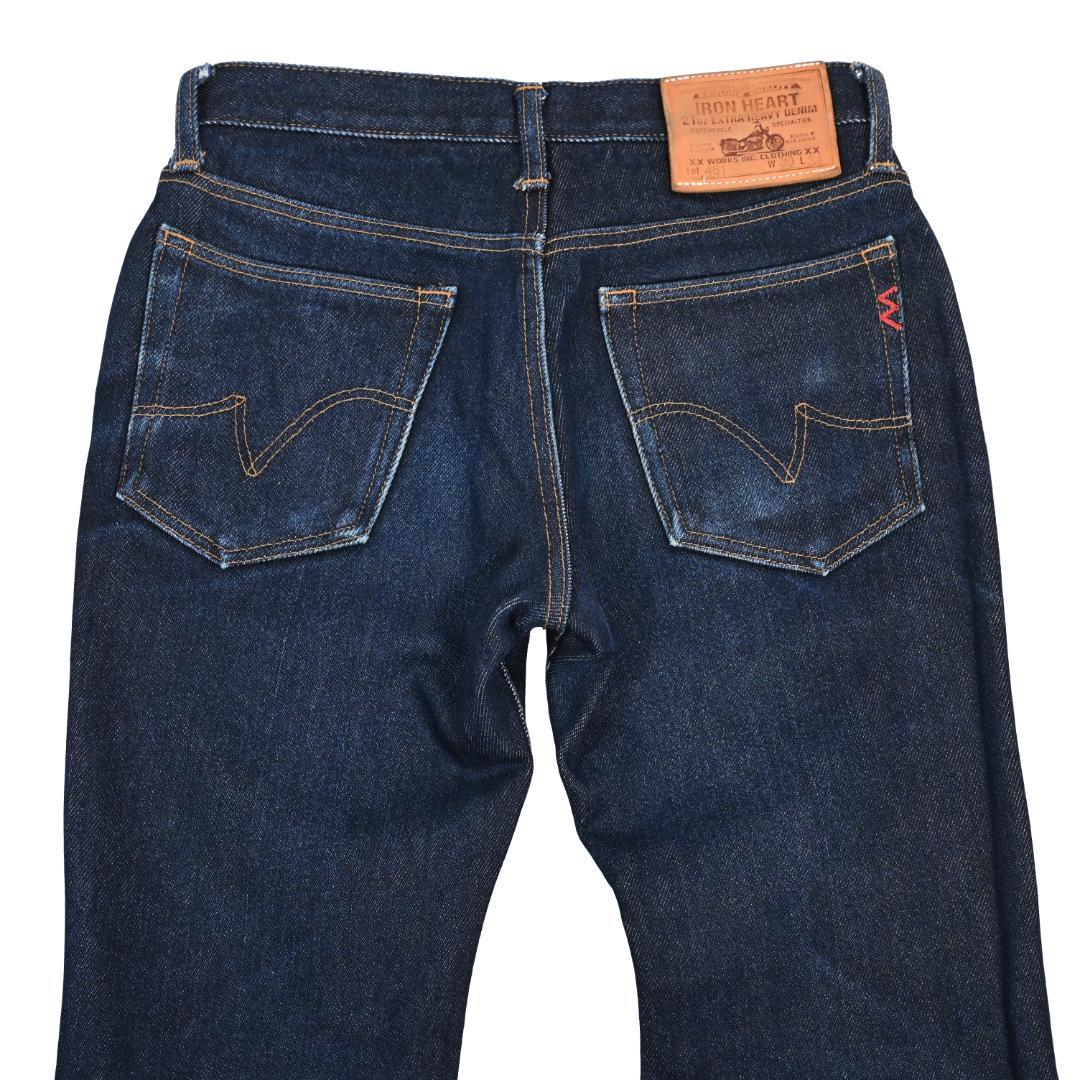 アイアンハート　461　21oz　ヘビーオンス　ジーンズ　W30