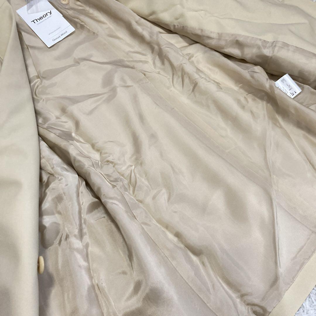 【未使用タグ付き】セオリー　現行タグ　テーラードジャケット　ベージュキャメル