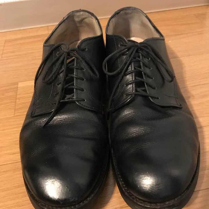 【値下げしました】ALDEN プレーントゥー カーフレザー6ハーフ