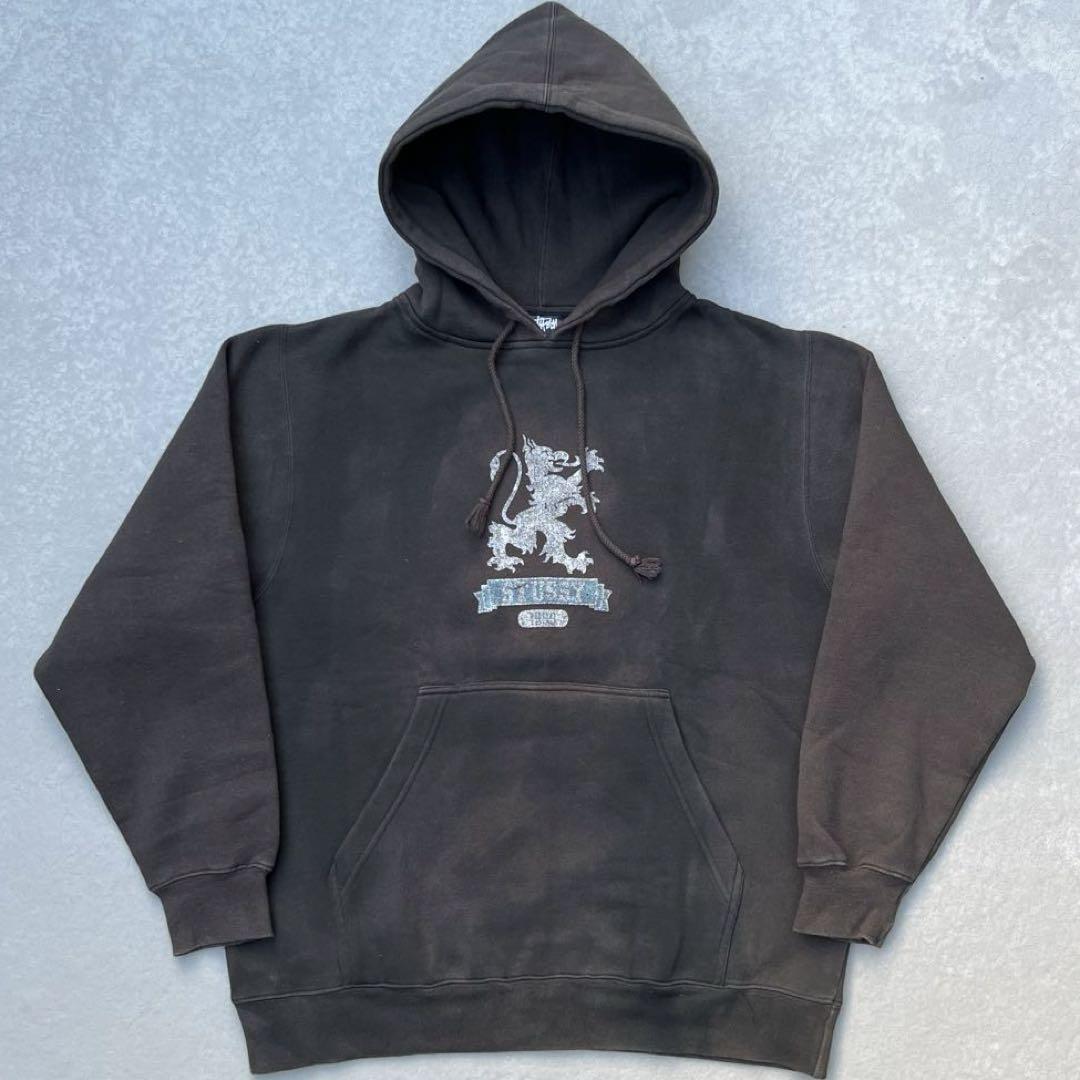 【激レア】old stussy 90s 紺タグ ビンテージパーカー ボロ 雰囲気