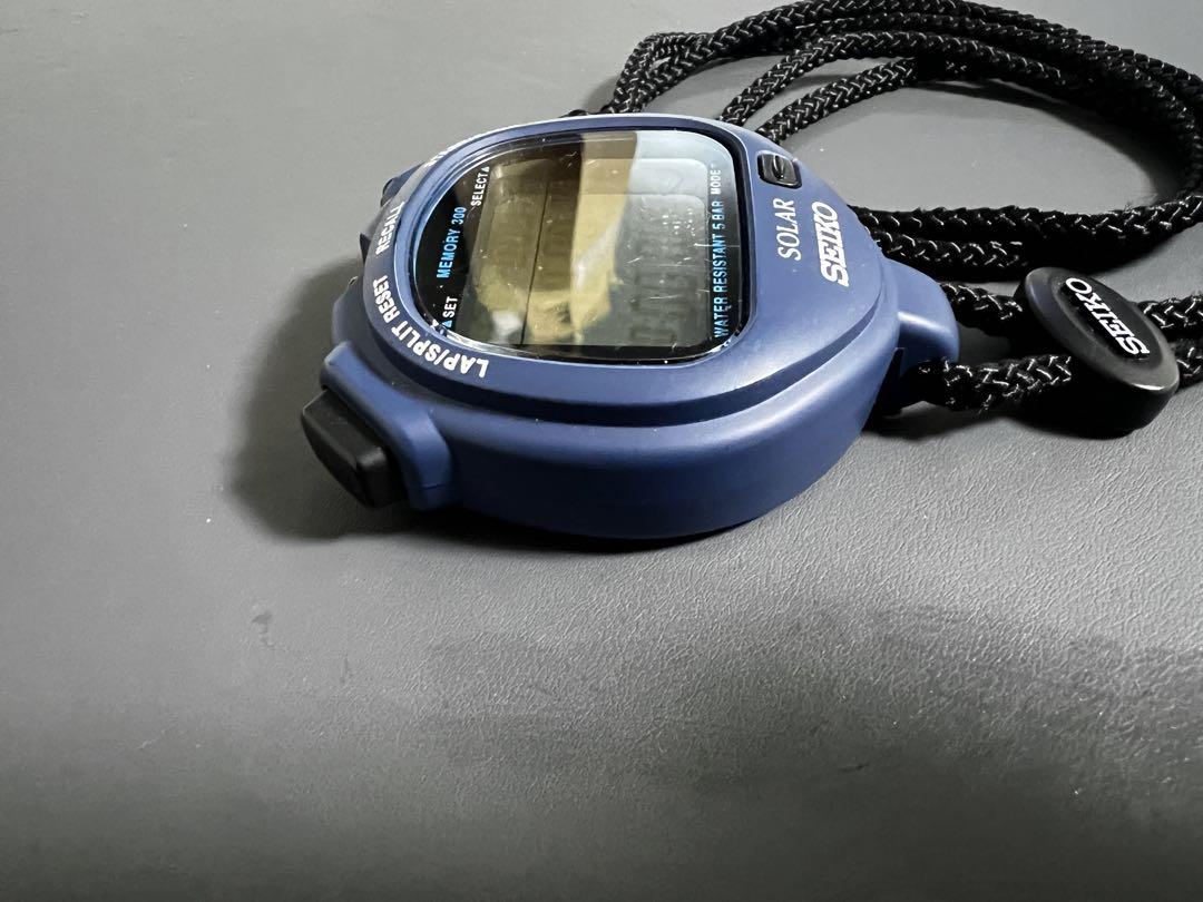 SEIKO SOLAR ストップウォッチ 5気圧防水