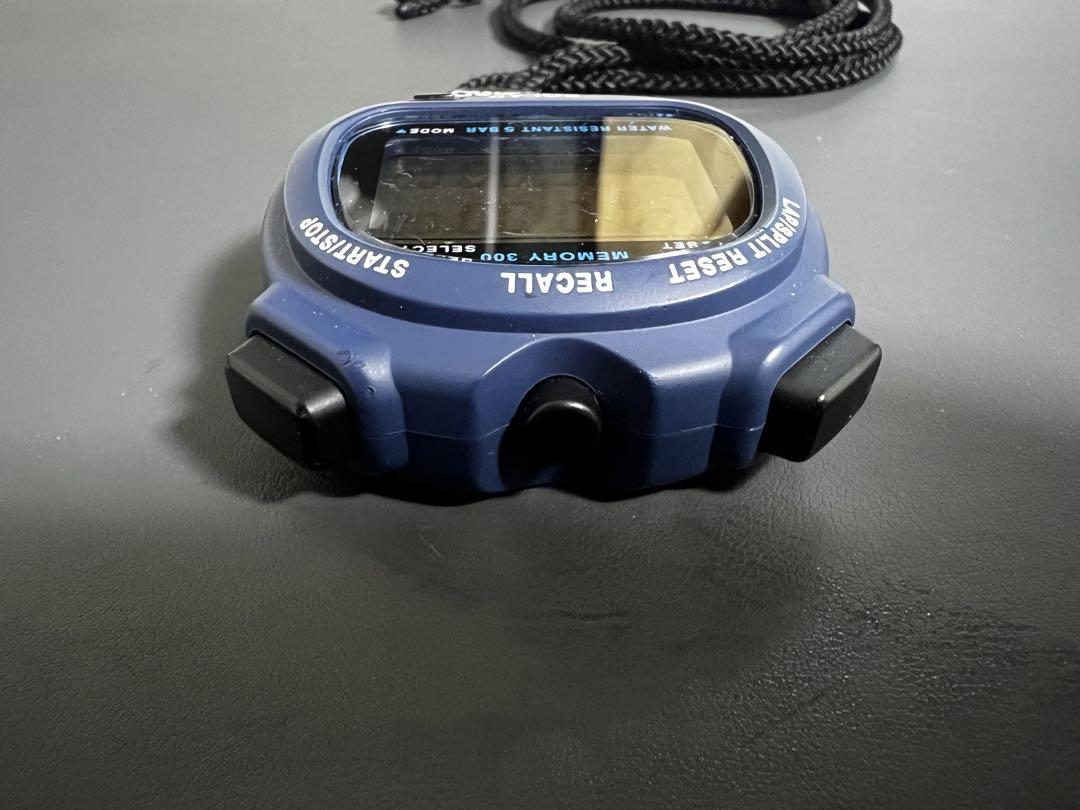 SEIKO SOLAR ストップウォッチ 5気圧防水