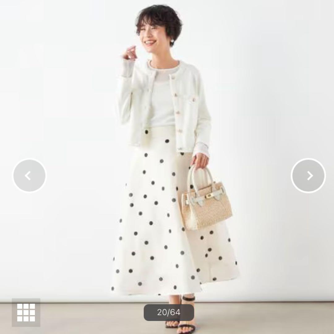 ノーリーズ★フワシャギークルーネックニットジャケット