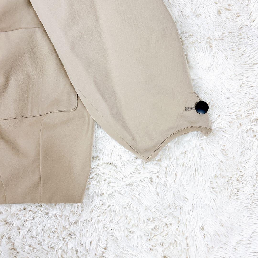 【新品】maru scallop spring coat ベージュ