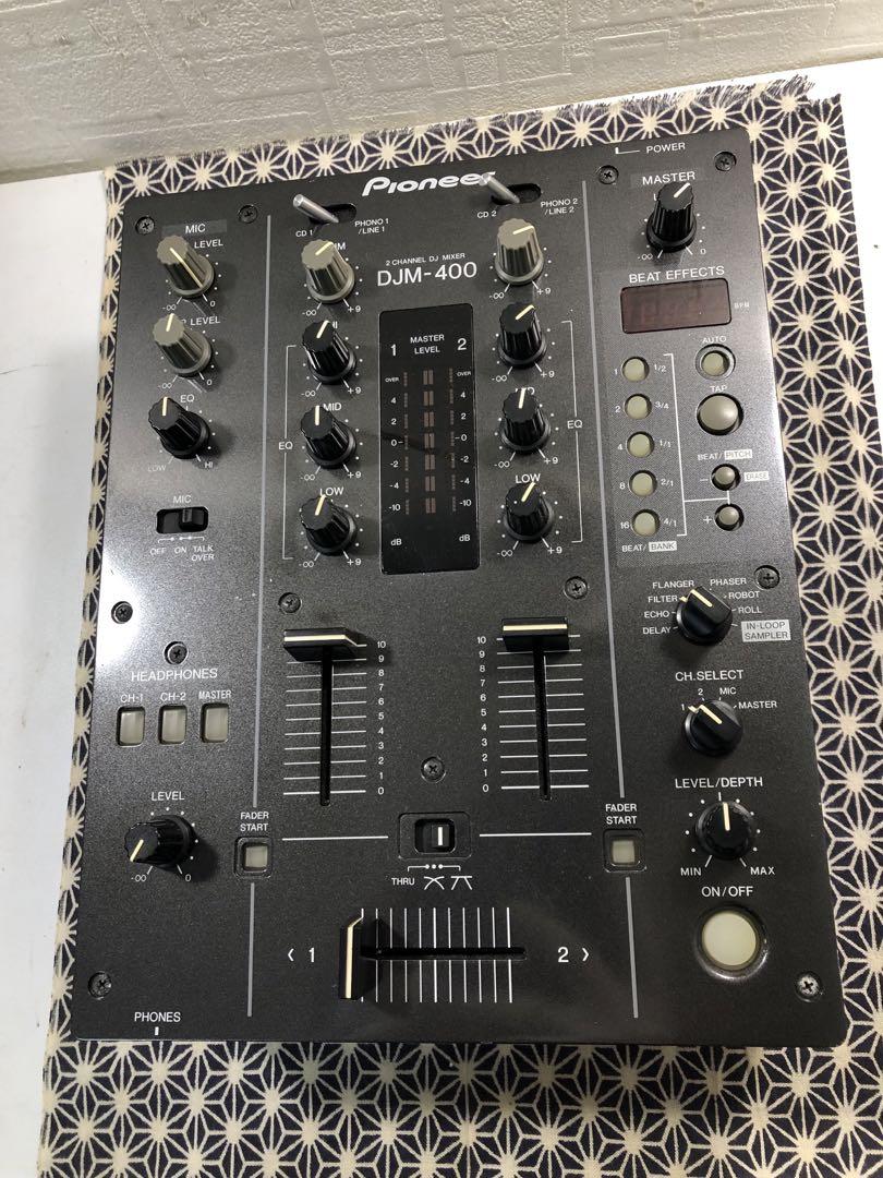 pioneer dj パイオニア　DJM-400 縦横フェーダーメンテナンス