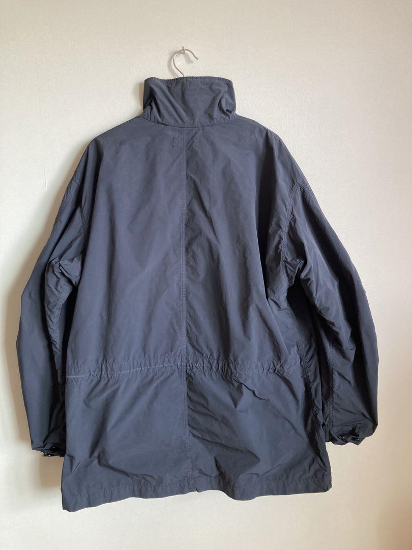 ジャケット・アウター ATON AIR WEATHER SHORT MODS COAT ATON Air Weather Short Mods Coat Charcoal Gray
