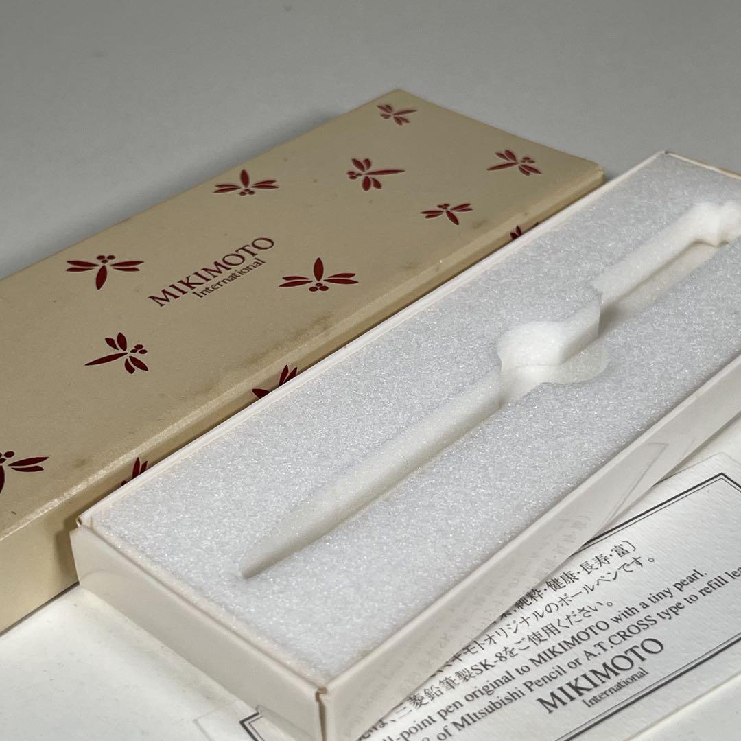 【極美品】 MIKIMOTO ミキモト ボールペン トンボ柄