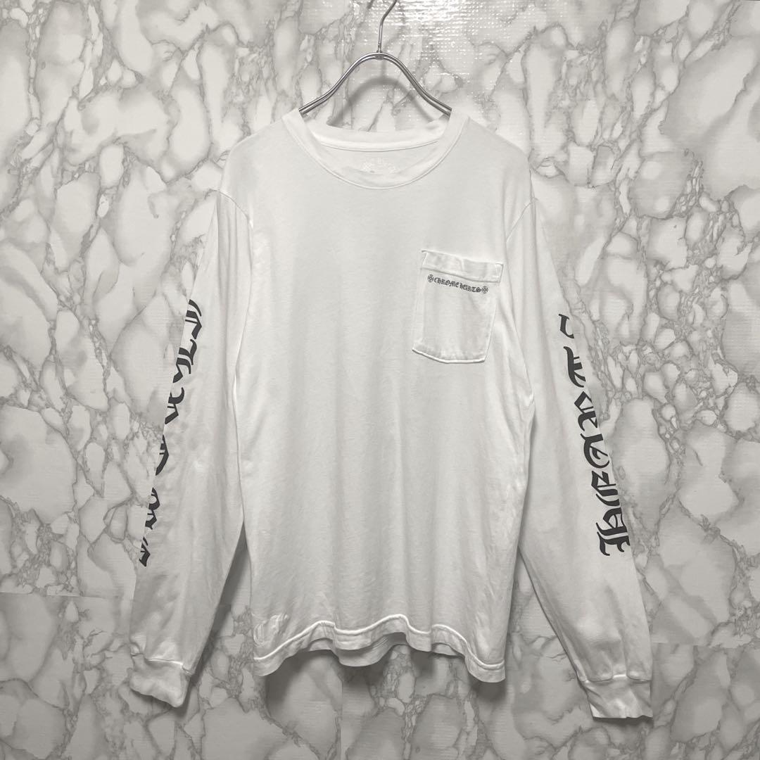 正規品　Chrome Hearts バッククロスデザインロングTシャツ　USA製