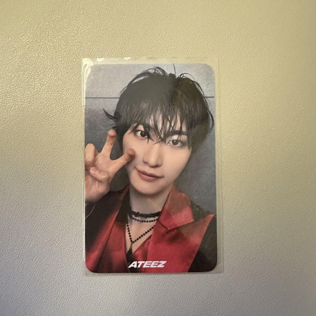 ATEEZ ATINYZONE 2025 ソンファ ユノ 両面トレカ