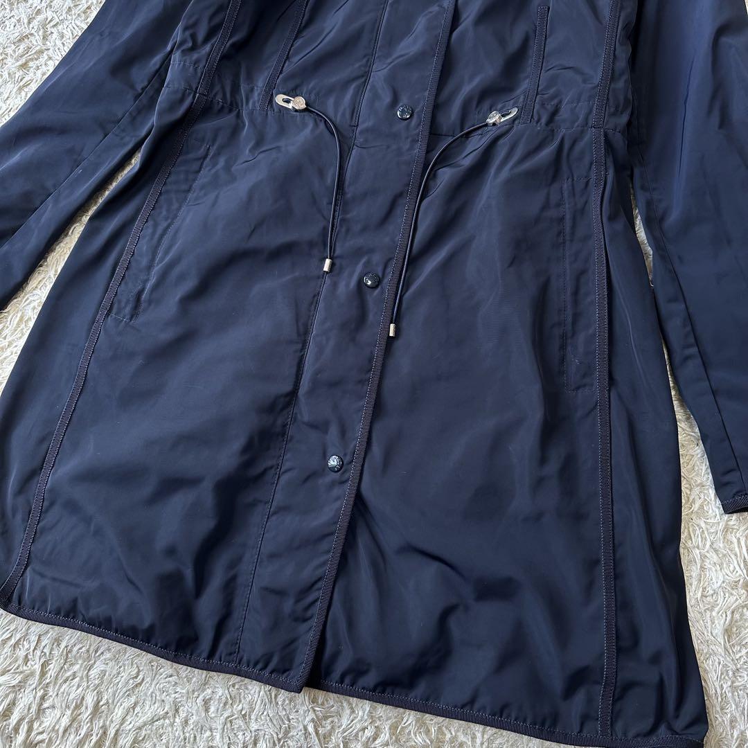 MONCLER ナイロン コート スプリングコート anthemis ネイビー