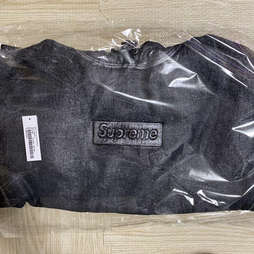 Supreme Margiela Foil Box Logo Hooded M①