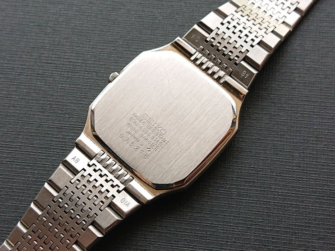 セイコー シーガル SEIKO クォーツ 青文字盤