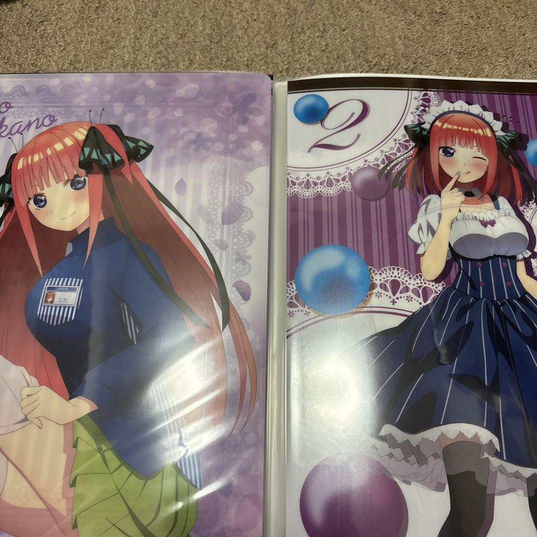 五等分の花嫁  クリアファイル