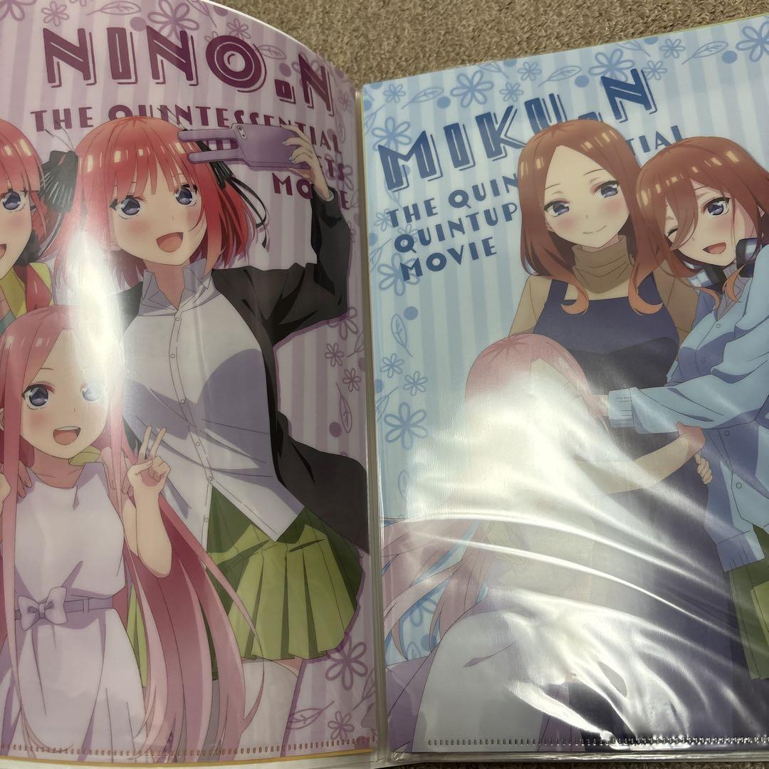 五等分の花嫁  クリアファイル