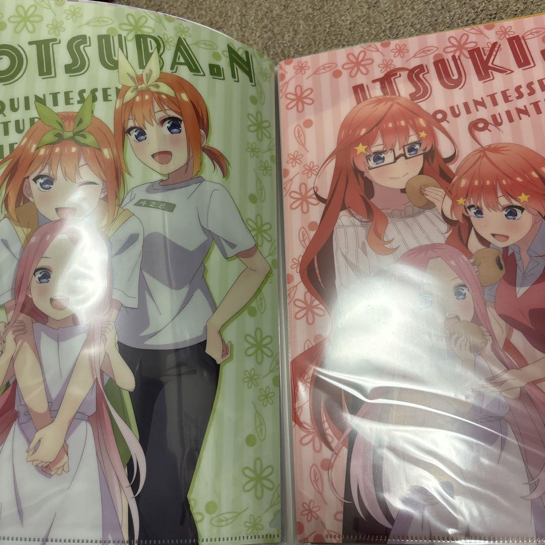 五等分の花嫁  クリアファイル