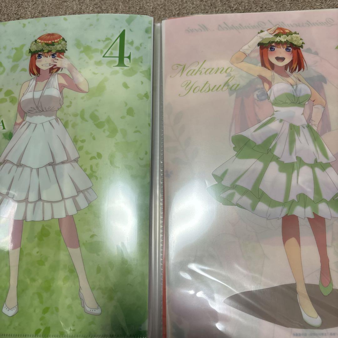 五等分の花嫁  クリアファイル