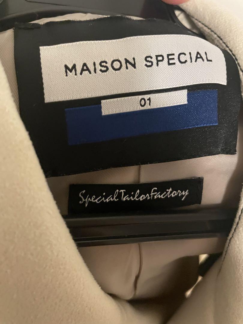 2ウェイステッチショートブルゾン〖maison special〗