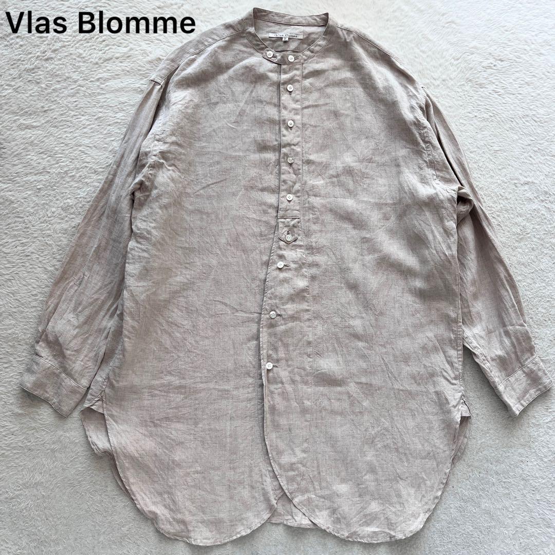 Vlas Blomme ヴラスブラム リネンシャツワンピース