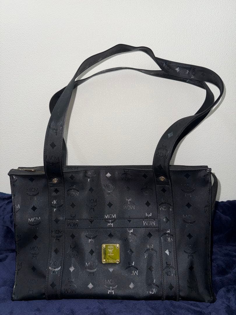 MCM ブラック トートバッグ