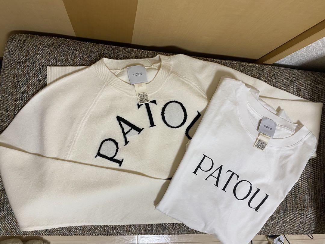 PATOU ロゴ セーター&Tシャツ　サイズL