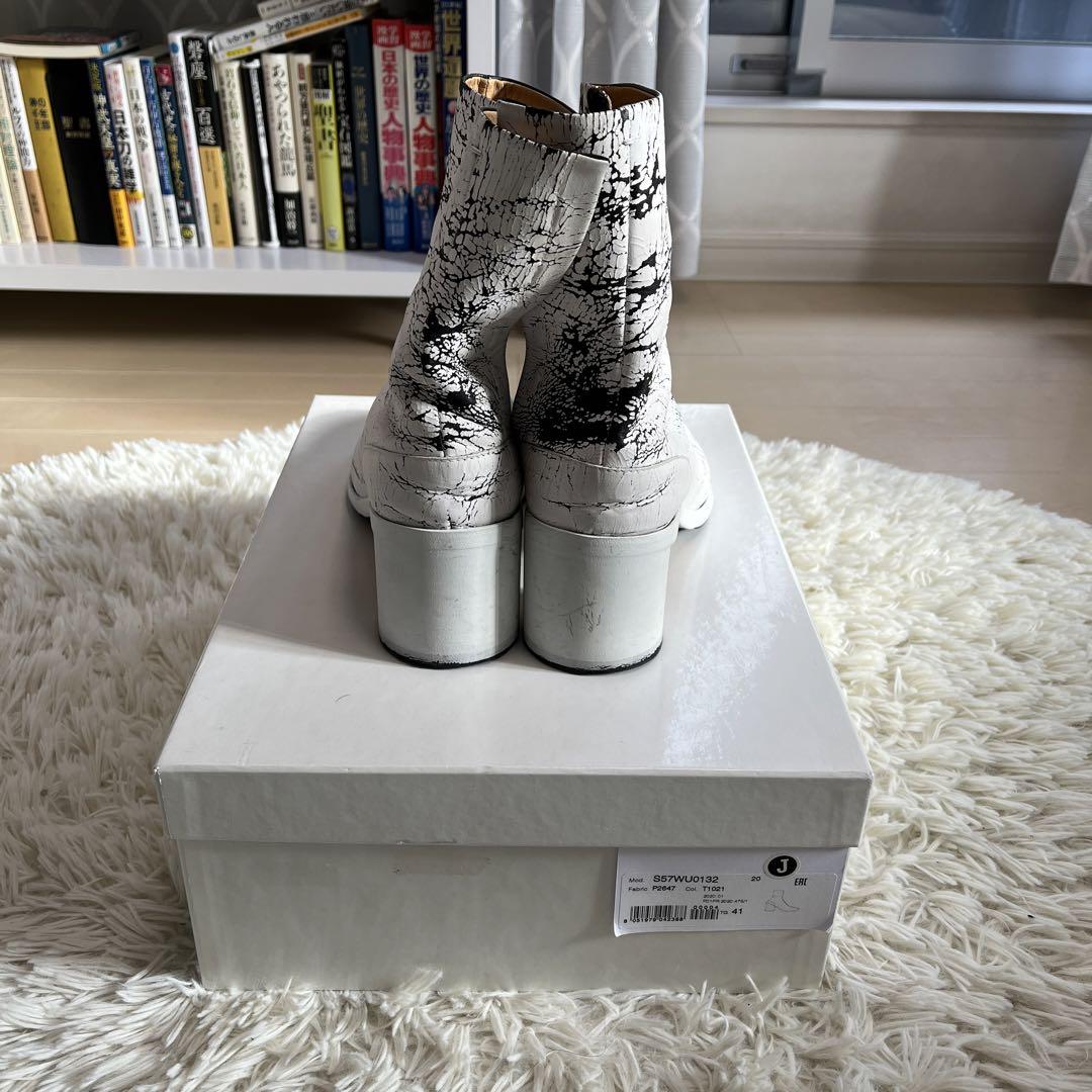 Maison Margiela(メゾンマルジェラ) ペンキ加工足袋ブーツ