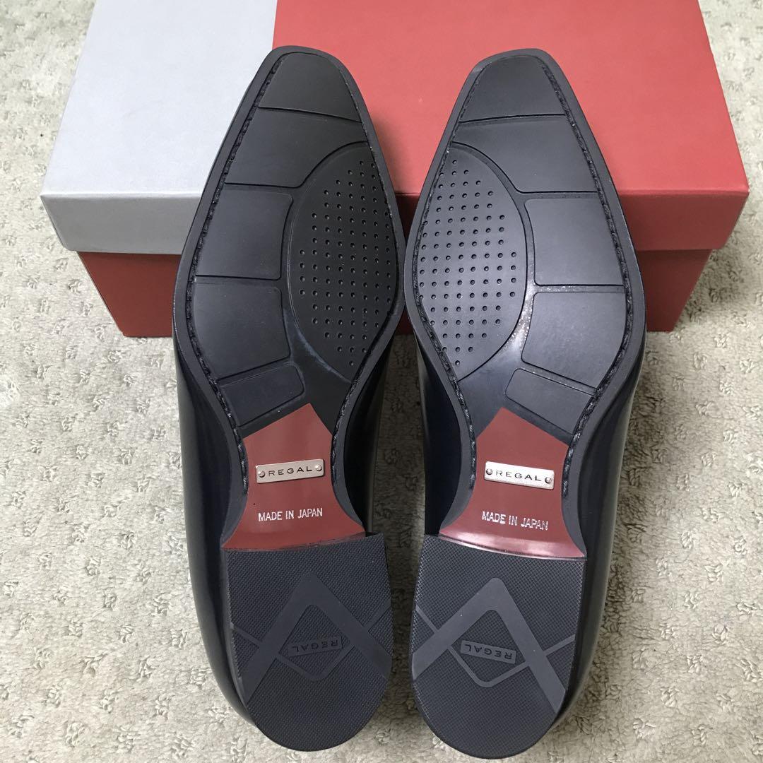 REGAL リーガル　ビジネスシューズ　23.5センチ　ネイビー　新品