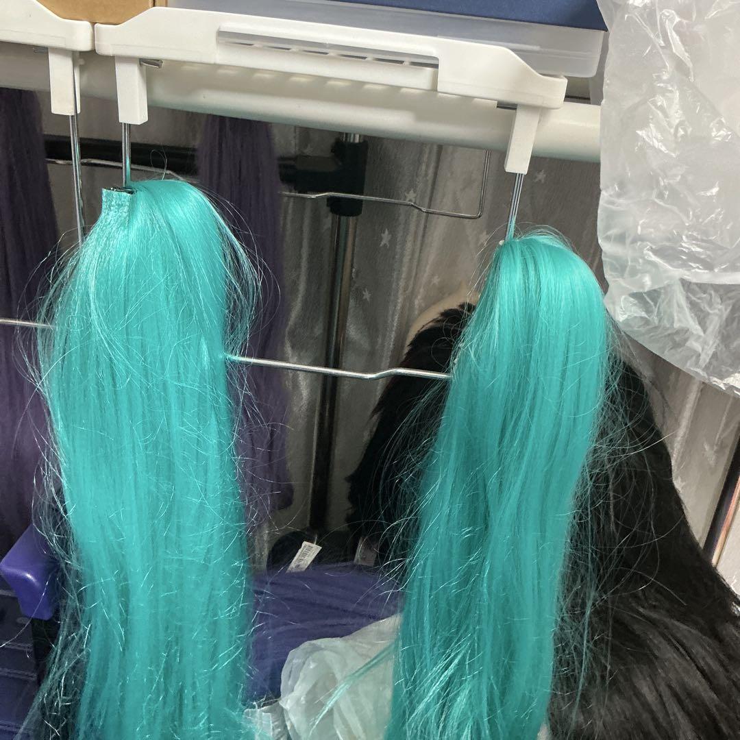 在庫あり】全頭面 初音ミク 着ぐるみ マスク コスプレ 鍵つき