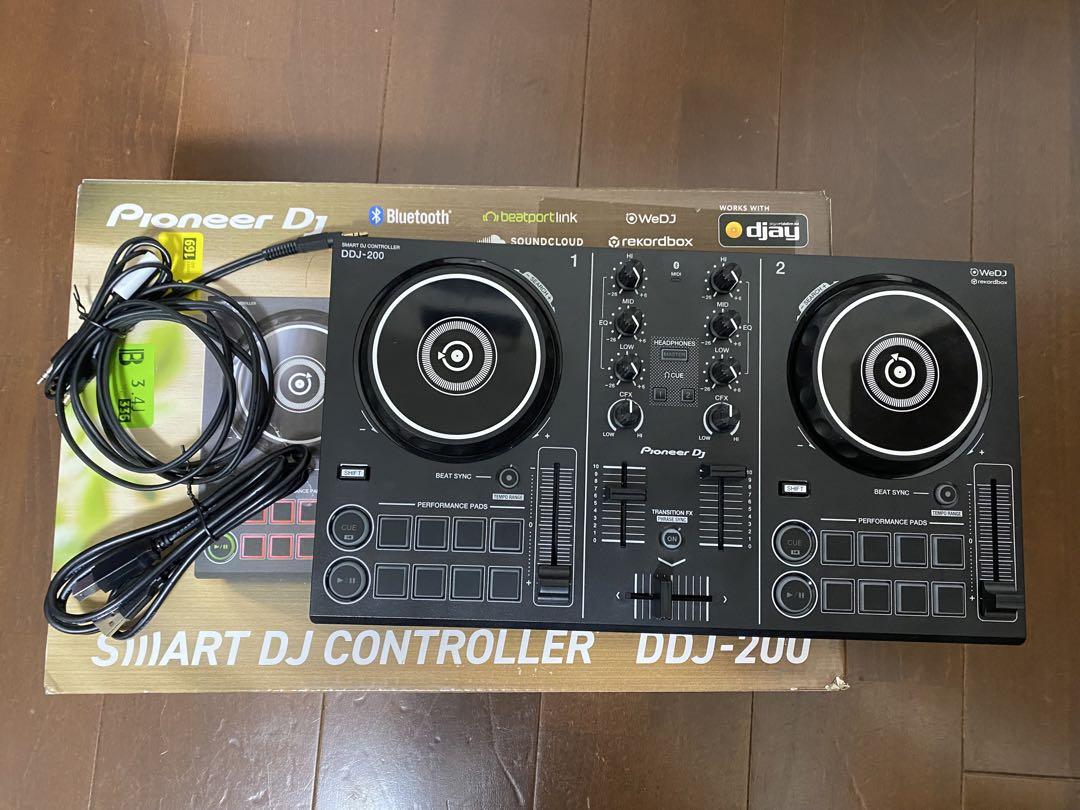 Pioneer DJ DDJ-200 2ch スマート DJコントローラー-