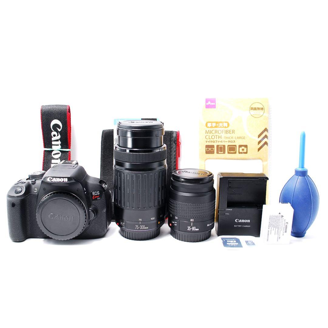 ❤即購入1000円OFF❤キャノン Canon Kiss X7i +超望遠レンズ