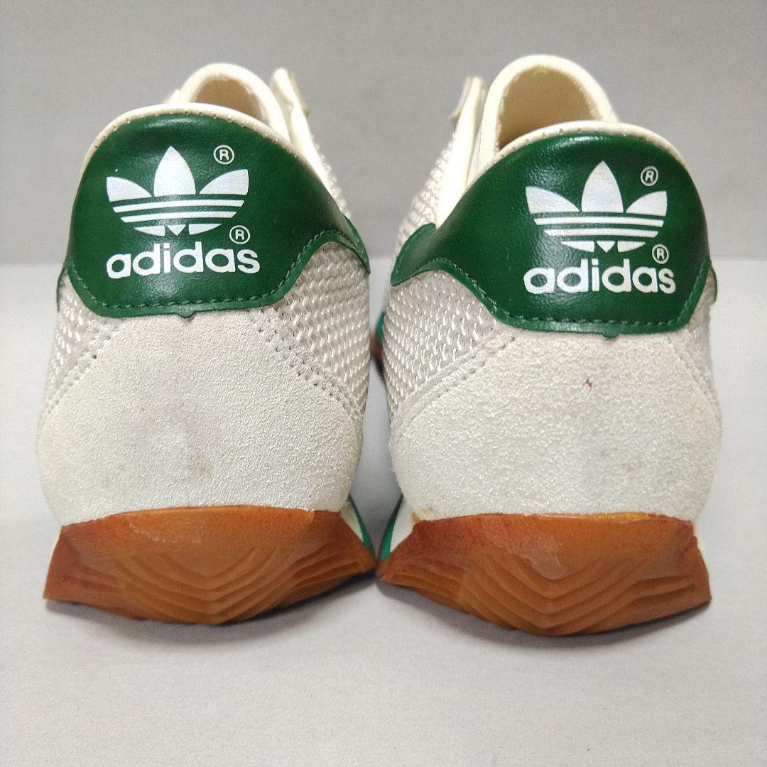 アディダスadidas日本製1999限定COUNTRYカントリー白/緑24㎝新品