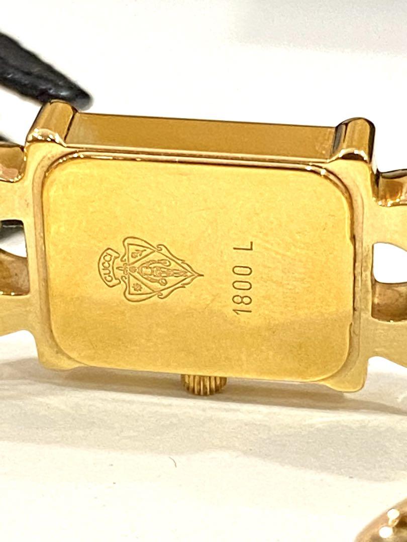 GUCCI グッチ レディースウォッチ 腕時計 チェンジベルト 1800L 美品