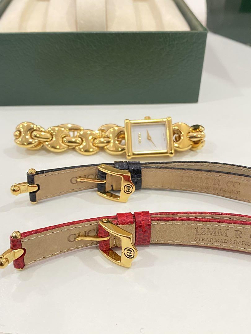 GUCCI グッチ レディースウォッチ 腕時計 チェンジベルト 1800L 美品