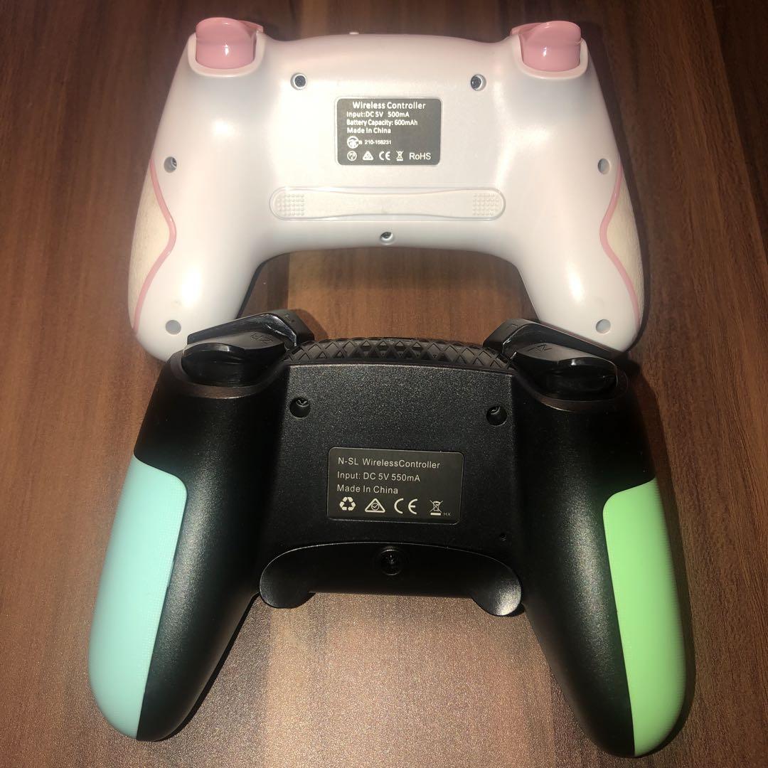 【24h以内発送】Nintendo Switch本体　社外コントローラー2点