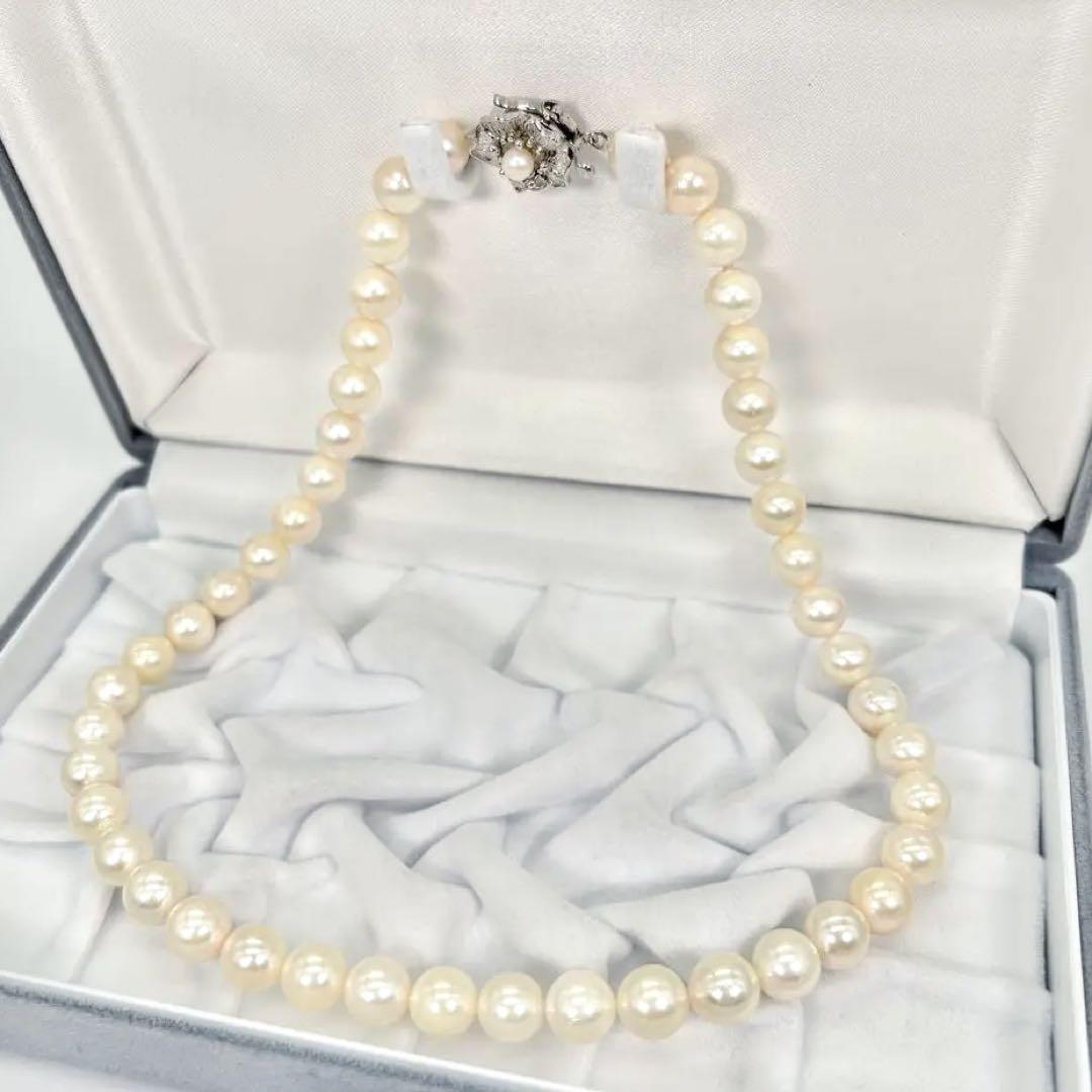 豪華 高級 天然 あこや真珠 アコヤ ネックレス 高級】あこや真珠 一粒ネックレスk18 ネックレス・ペンダント