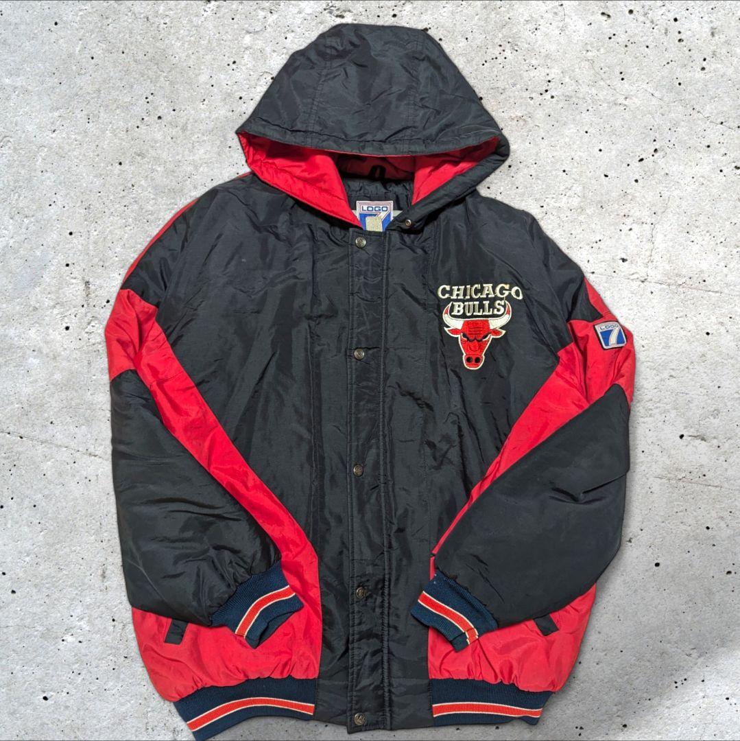 90sヴィンテージCHICAGOBULLSシカゴブルズナイロンジャケットNBA
