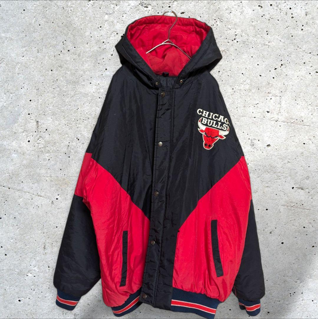 90sヴィンテージCHICAGOBULLSシカゴブルズナイロンジャケットNBA