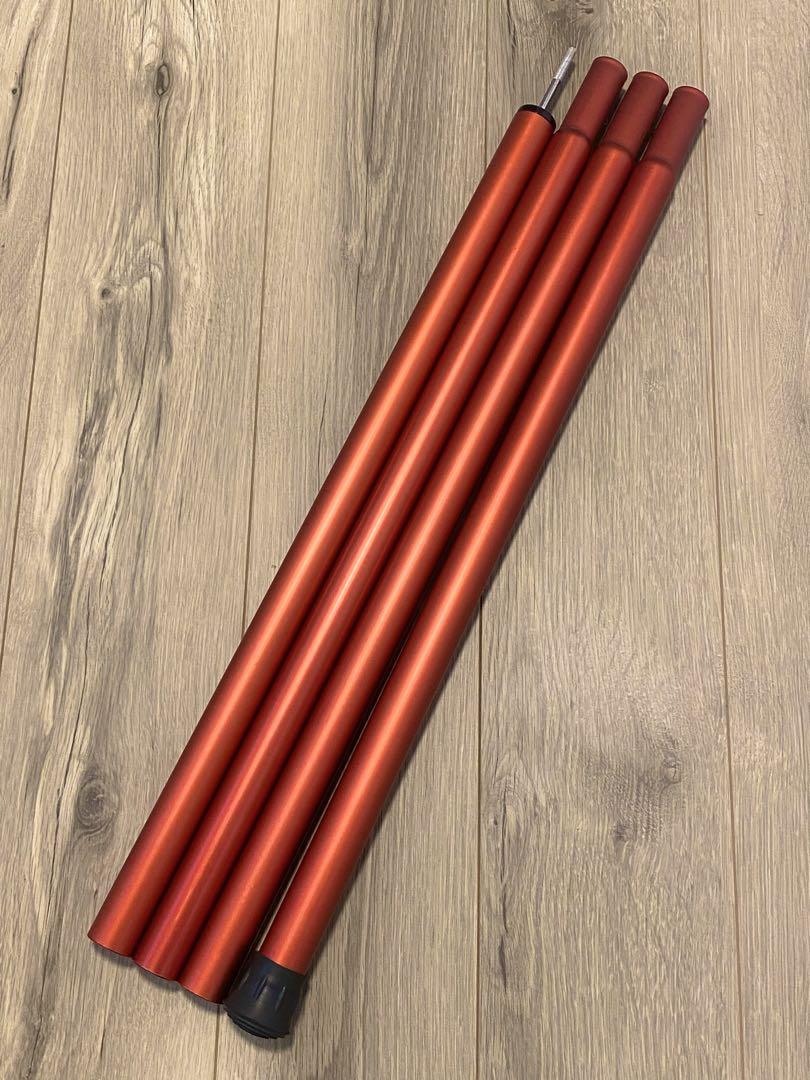 スノーピーク ウイングポール レッド240cm