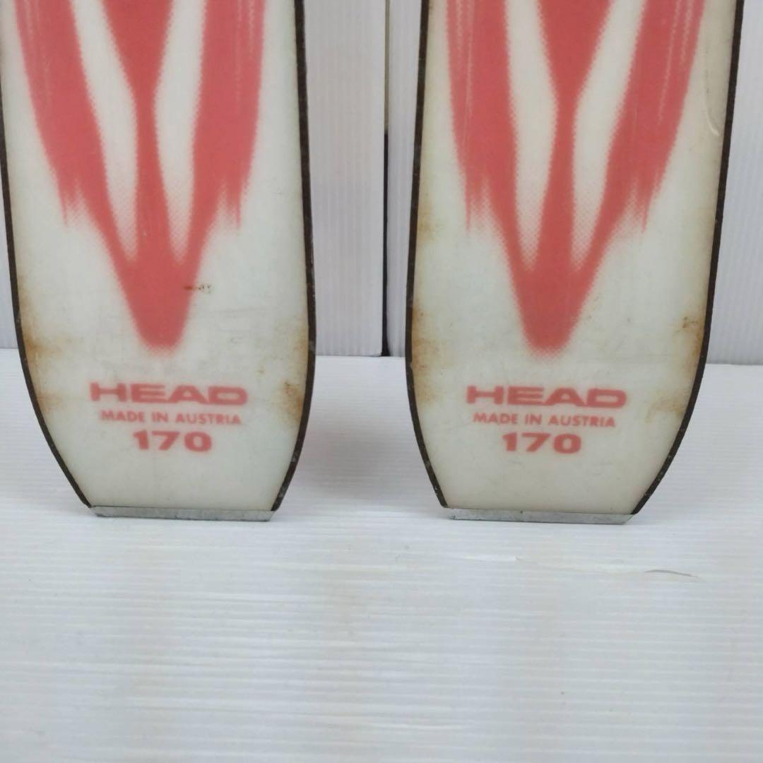 HEAD　スキー　170cm　おまけストック付　板 ビンディング　スキーセット