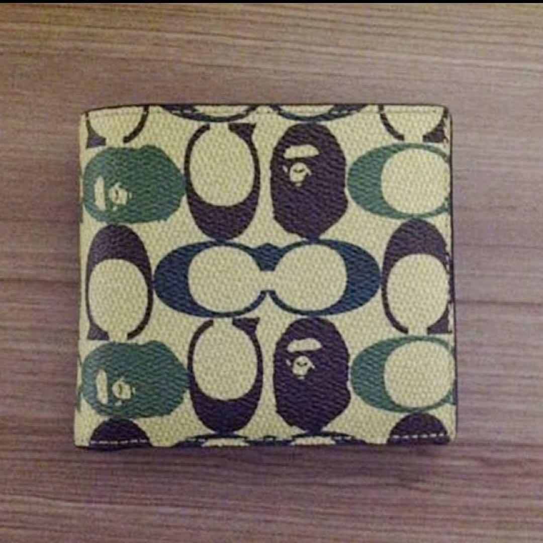 BAPE COACH エイプ コーチ 財布 希少