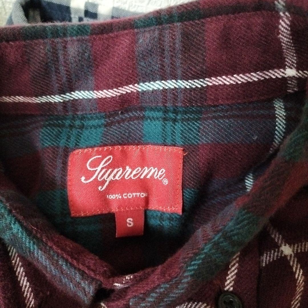 トップス Supreme 16AW Tartan Plaid Flannel Shirt