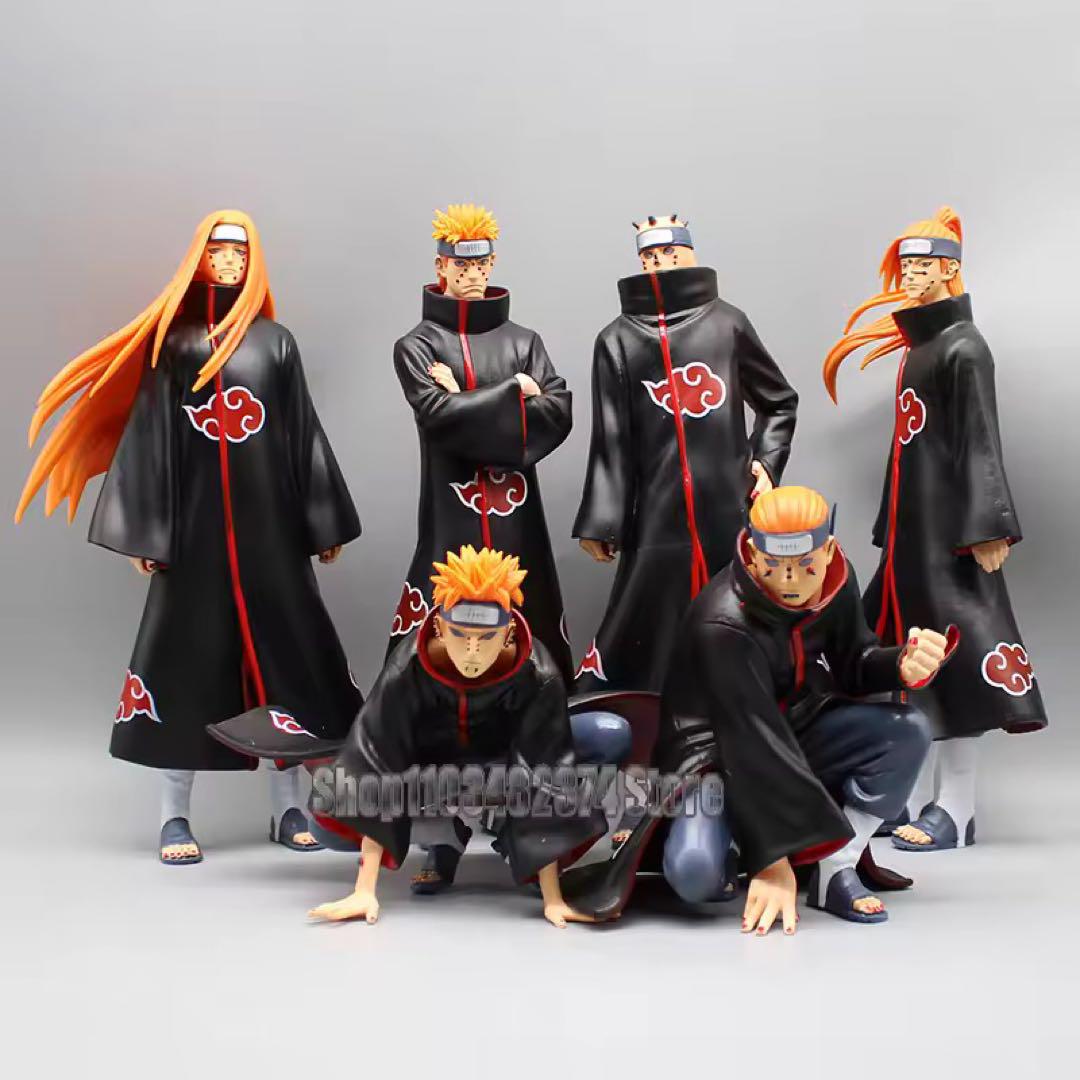 「数量限定 在庫処分セール」 土台 ペイン6体 ナルト NARUTO セット メルカリ - 37cm フィギュア コミック・アニメ