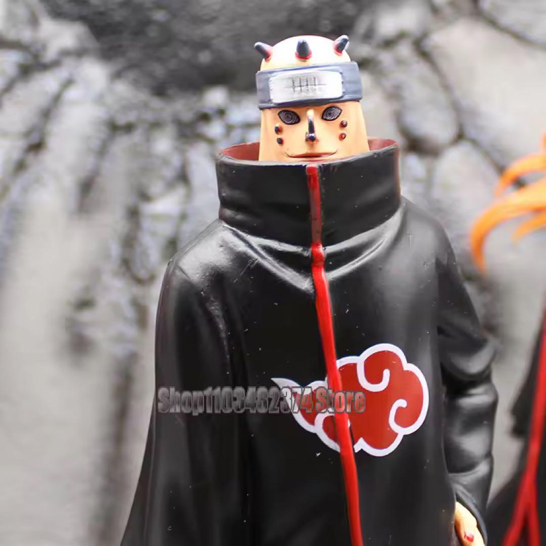 NARUTO ナルト ペイン6体 土台 セット フィギュア 37cm - メルカリ