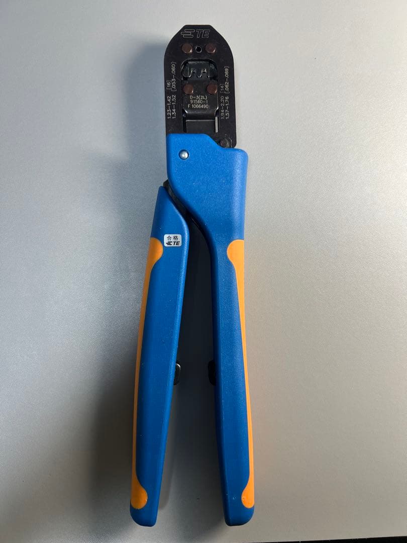 TE Connectivity ポータブル圧着工具 D-3(2L)91560-1