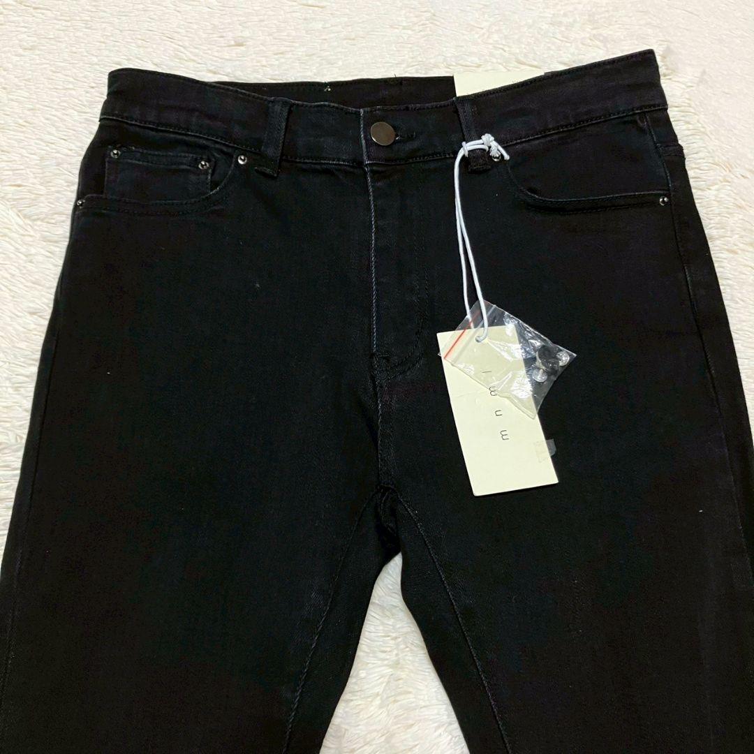 新品✨️ mnml ミニマル X1 Stretch Denim w30 ブラック