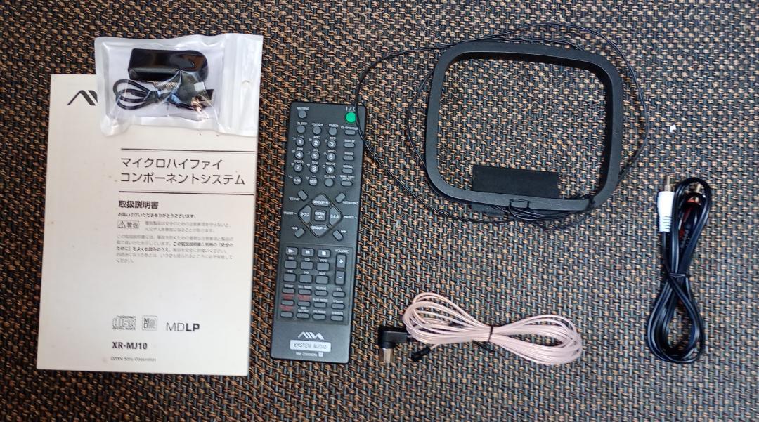 AIWA MD/CD/カセット オールインワンコンポ XR-MJ10 動作良好 - メルカリ
