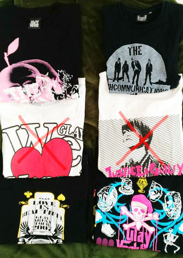 GLAY LIVE Tシャツ各種 - メルカリ
