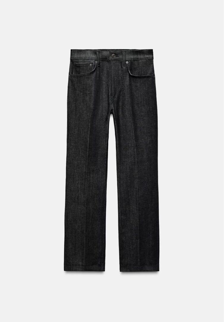 ZARA ザラ　ZWCOLLECTION デニムパンツ　サイズ34 グレー