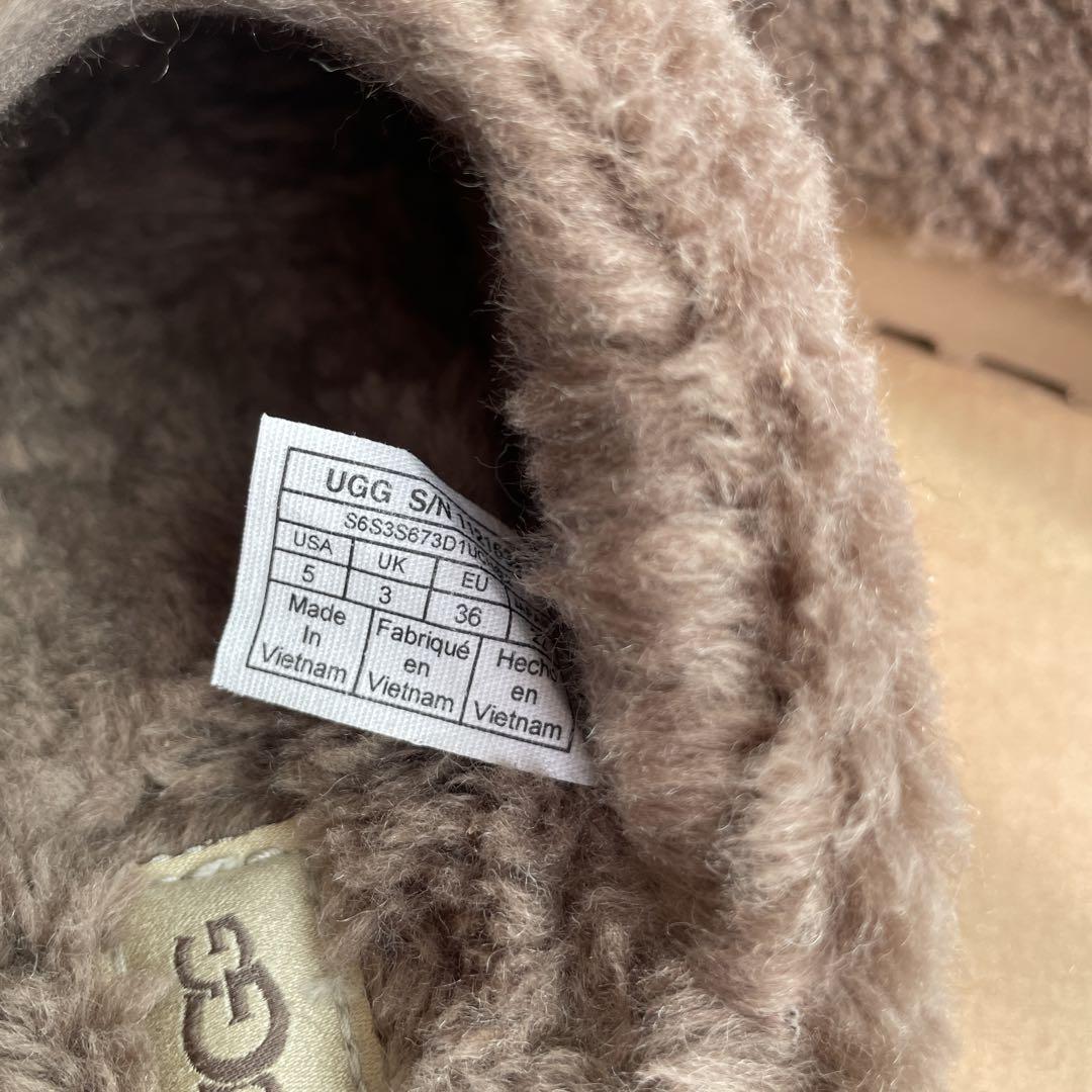 UGG ファズシュガースライド　UGGスリッパ　22cm