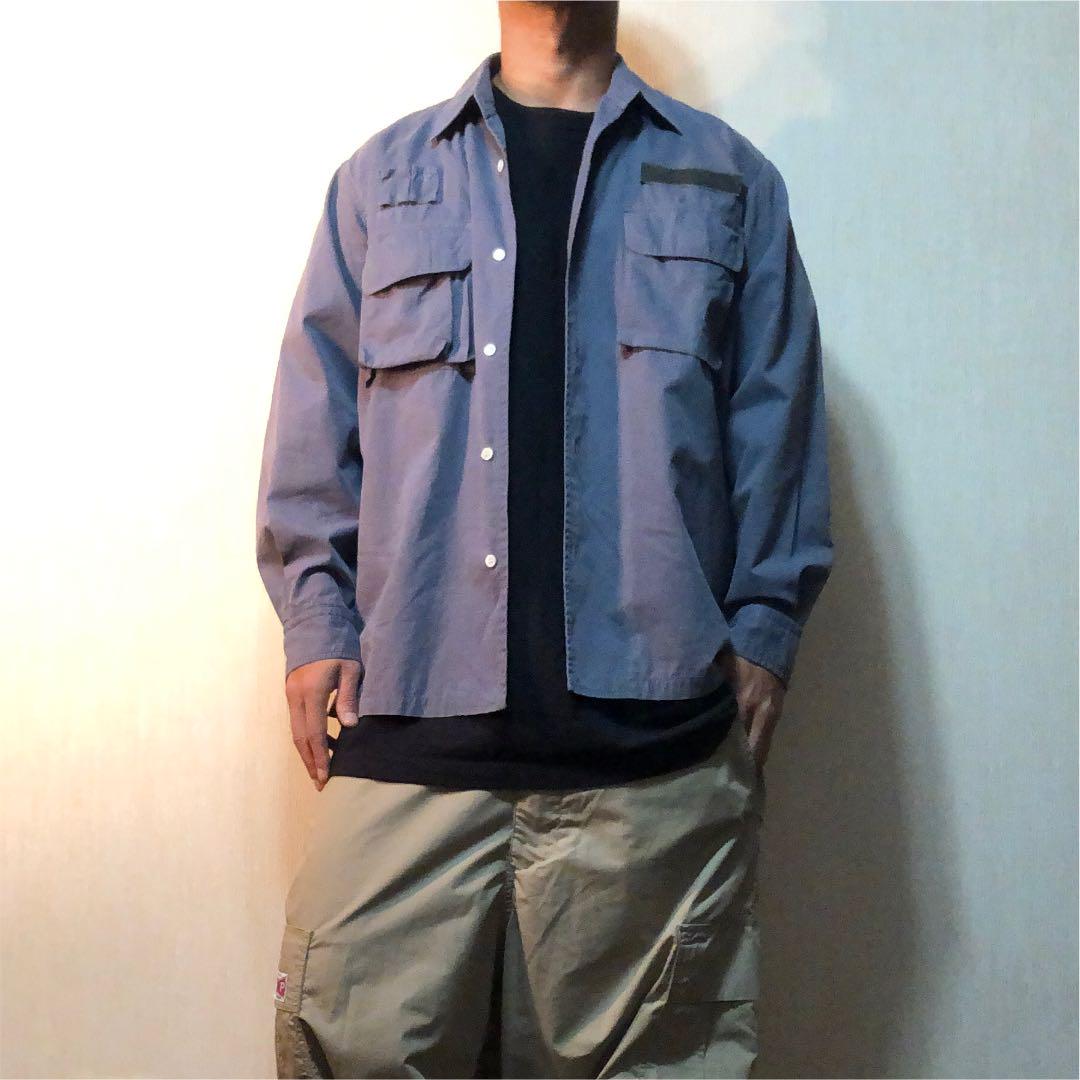 90's グッド イナフ ミリタリーシャツ nKS65-m37768624259 GOOD ENOUGH 好評定番