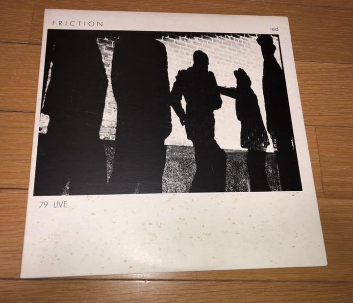 FRICTION ‘79LIVE 10”レコード　フリクション　東京ロッカーズ